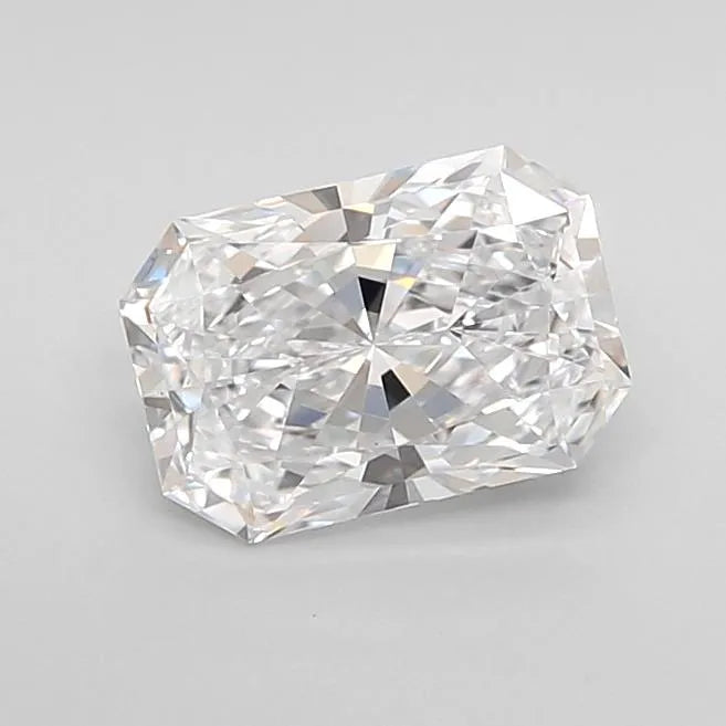 0.97ct Radiant Lab Grown Diamond (Colour D, Clarity VVS2, Cut EX, IGI Certified)
