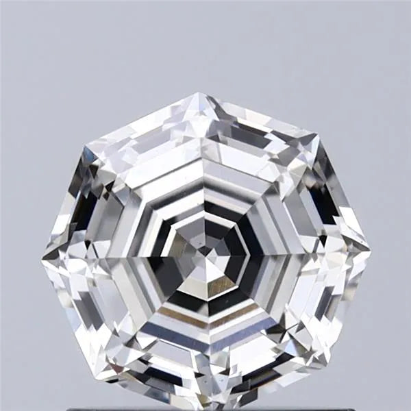 0.98ct Octagonal Lab Grown Diamond (Colour G, Clarity VS1, IGI Certified)