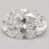 0.99ct Oval Lab Grown Diamond (Colour D, Clarity VS1, IGI Certified)