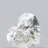 0.29ct Heart Natural Diamond (Colour J, Clarity SI1, GIA Certified)