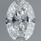 1.10ct Oval Lab Grown Diamond (Colour E, Clarity VVS1, IGI Certified)