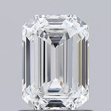 1.01ct Emerald Lab Grown Diamond (Colour F, Clarity IF, IGI Certified)
