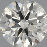 0.32ct Round Natural Diamond (Colour K, Clarity SI1, Cut EX, IGI Certified)