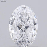 0.50ct Oval Natural Diamond (Colour D, Clarity I1, GIA Certified)