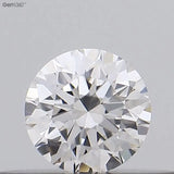 0.20ct Round Natural Diamond (Colour H, Clarity IF, Cut EX, GIA Certified)