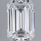 2.19ct Emerald Lab Grown Diamond (Colour E, Clarity SI1, Cut VG, IGI Certified)