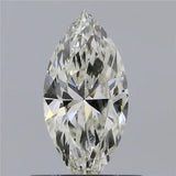 0.52ct Marquise Natural Diamond (Colour K, Clarity I1, GIA Certified)