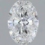1.63ct Oval Lab Grown Diamond (Colour F, Clarity SI1, IGI Certified)