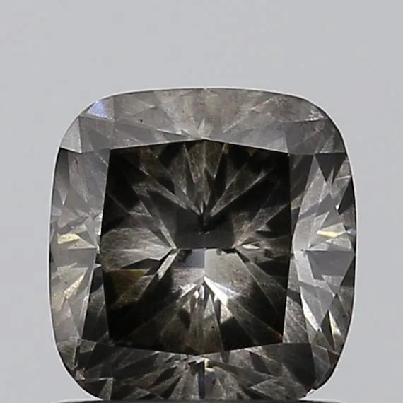 1.00ct Cushion modified Lab Grown Diamond (Colour Fancy Gray, Clarity SI2, IGI Certified)