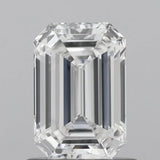 1.00ct Emerald Lab Grown Diamond (Colour D, Clarity VS2, IGI Certified)