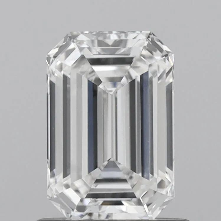 1.00ct Emerald Lab Grown Diamond (Colour D, Clarity VS2, IGI Certified)
