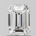 1.00ct Emerald Lab Grown Diamond (Colour E, Clarity SI1, IGI Certified)