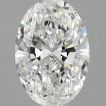 1.00ct Oval Lab Grown Diamond (Colour D, Clarity VS2, IGI Certified)