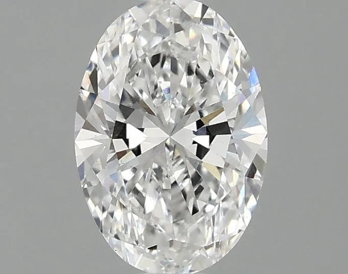 1.00ct Oval Lab Grown Diamond (Colour D, Clarity VS2, IGI Certified)