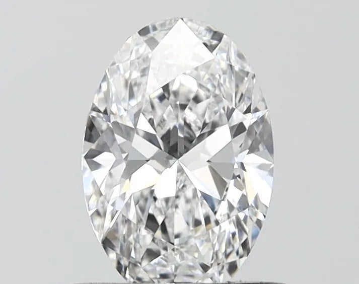 1.00ct Oval Lab Grown Diamond (Colour D, Clarity VVS2, IGI Certified)