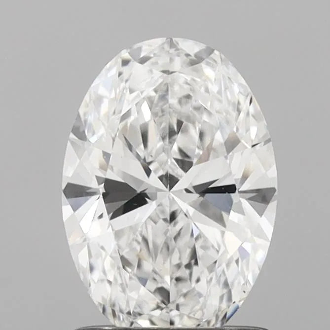 1.00ct Oval Lab Grown Diamond (Colour E, Clarity VVS2, IGI Certified)