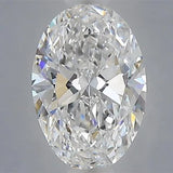 1.00ct Oval Lab Grown Diamond (Colour E, Clarity VVS2, Uncertified)