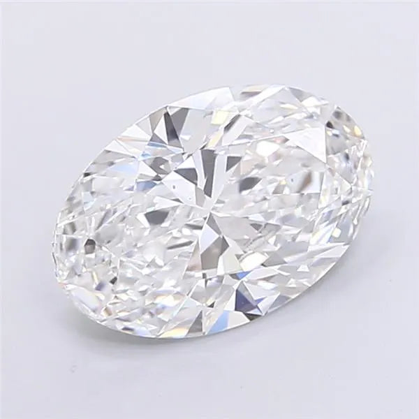 1.00ct Oval Lab Grown Diamond (Colour F, Clarity VS2, IGI Certified)