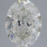 1.00ct Oval Natural Diamond (Colour H, Clarity I2, Cut VG, IGI Certified)