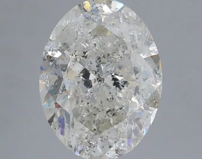 1.00ct Oval Natural Diamond (Colour H, Clarity I2, Cut VG, IGI Certified)