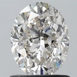1.00ct Oval Natural Diamond (Colour H, Clarity VS2, Cut VG, IGI Certified)