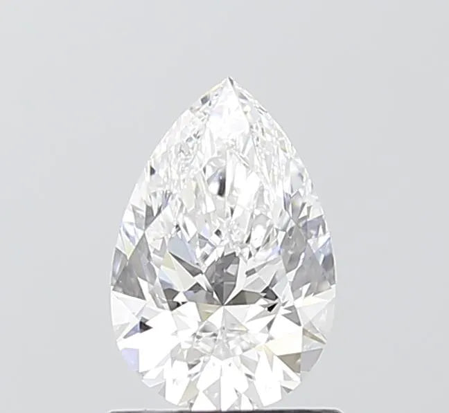 1.00ct Pear Lab Grown Diamond (Colour D, Clarity VVS1, IGI Certified)