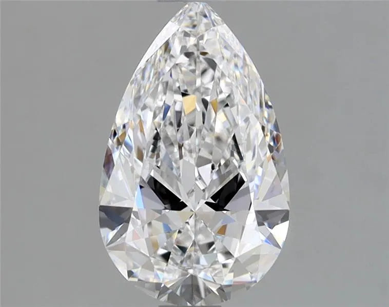 1.00ct Pear Natural Diamond (Colour D, Clarity FL, GIA Certified)