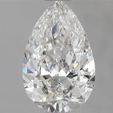 1.00ct Pear Natural Diamond (Colour G, Clarity SI2, GIA Certified)