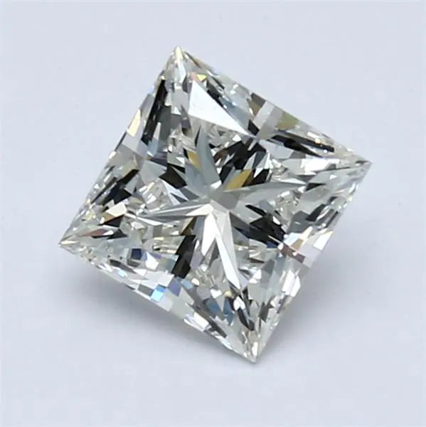 1.00ct Princess Natural Diamond (Colour J, Clarity VS2, GIA Certified)