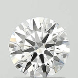 1.00ct Round Lab Grown Diamond (Colour D, Clarity VVS2, Cut EX, IGI Certified)