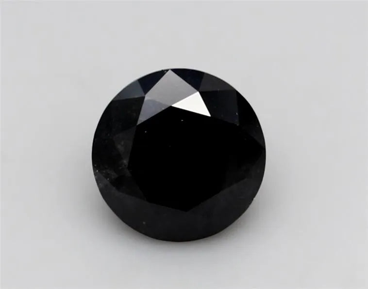 1.00ct Round Natural Diamond (Colour Fancy Black, Clarity VVS2, Cut EX, GIA Certified)