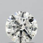 1.00ct Round Natural Diamond (Colour J, Clarity I1, Cut EX, IGI Certified)