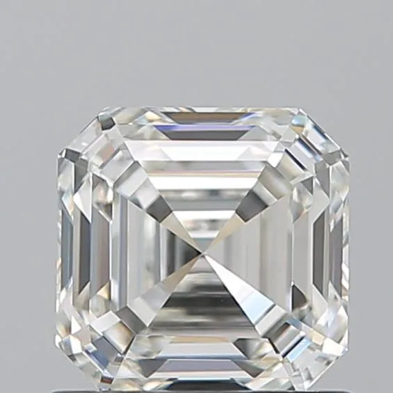 1.01ct Asscher Natural Diamond (Colour I, Clarity VVS1, GIA Certified)