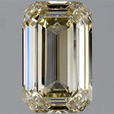 1.01ct Emerald Natural Diamond (Colour Fancy Light Brownish Yellow, Clarity VS1, GIA Certified)