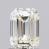 1.01ct Emerald Natural Diamond (Colour K, Clarity SI1, Cut VG, IGI Certified)