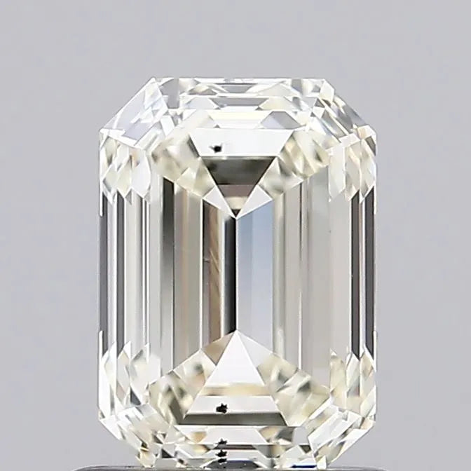 1.01ct Emerald Natural Diamond (Colour K, Clarity SI1, Cut VG, IGI Certified)