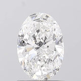 1.01ct Oval Lab Grown Diamond (Colour D, Clarity VS2, IGI Certified)