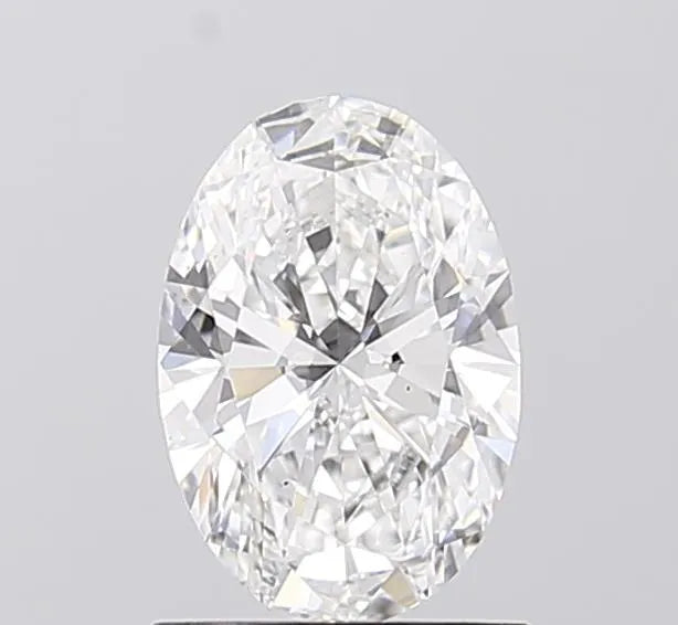 1.01ct Oval Lab Grown Diamond (Colour D, Clarity VS2, IGI Certified)