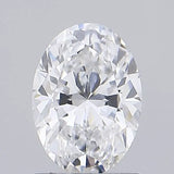 1.01ct Oval Lab Grown Diamond (Colour D, Clarity VVS2, IGI Certified)