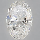 1.01ct Oval Lab Grown Diamond (Colour E, Clarity VS2, Uncertified)