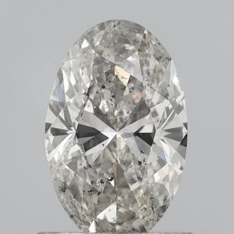 1.01ct Oval Natural Diamond (Colour H, Clarity SI2, Cut VG, IGI Certified)