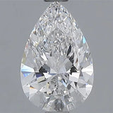 1.01ct Pear Lab Grown Diamond (Colour E, Clarity SI1, IGI Certified)