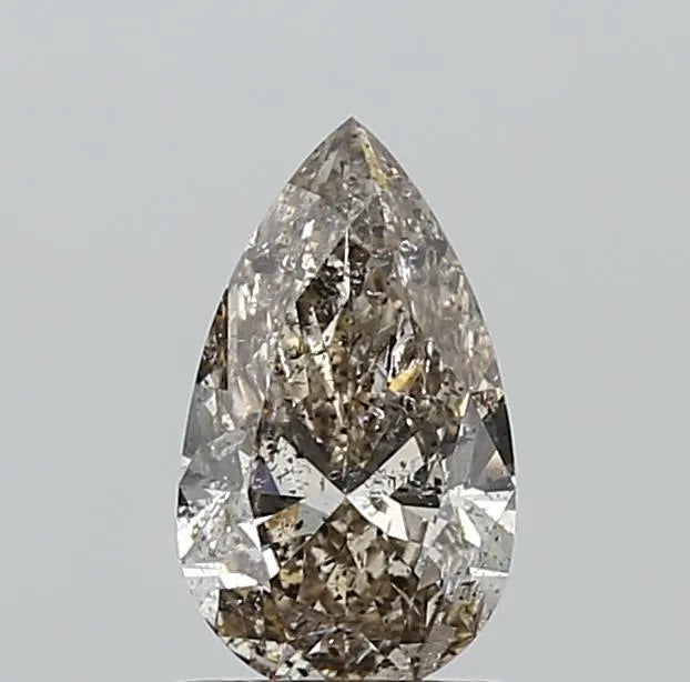 1.01ct Pear Natural Diamond (Colour K, Clarity I1, Cut VG, IGI Certified)