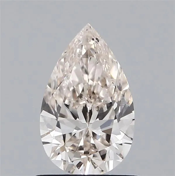 1.01ct Pear Natural Diamond (Colour K, Clarity VS2, Cut VG, IGI Certified)