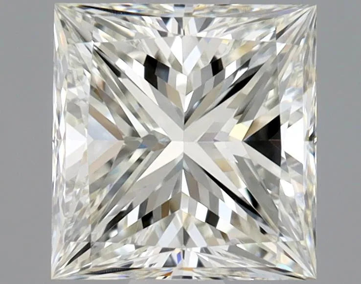 1.01ct Princess Natural Diamond (Colour J, Clarity VVS1, GIA Certified)