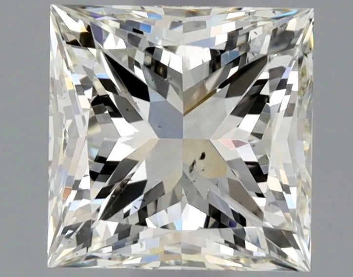 1.01ct Princess Natural Diamond (Colour K, Clarity SI1, GIA Certified)