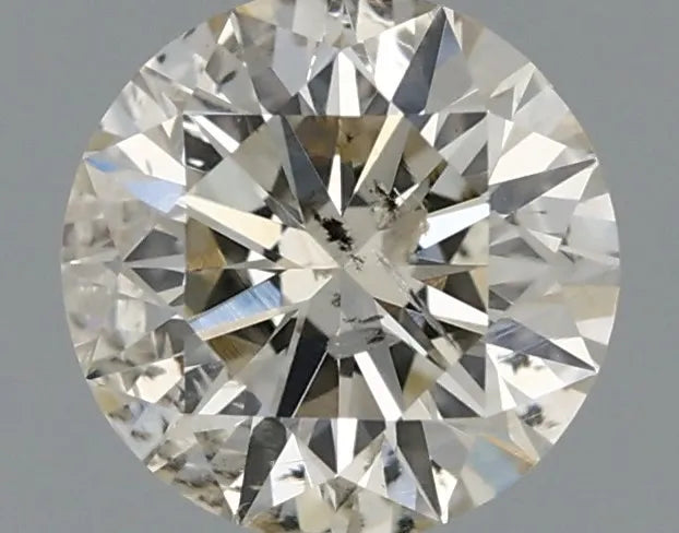 1.01ct Round Natural Diamond (Colour K, Clarity I1, Cut EX, IGI Certified)