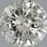 1.01ct Round Natural Diamond (Colour L, Clarity I1, Cut VG, IGI Certified)