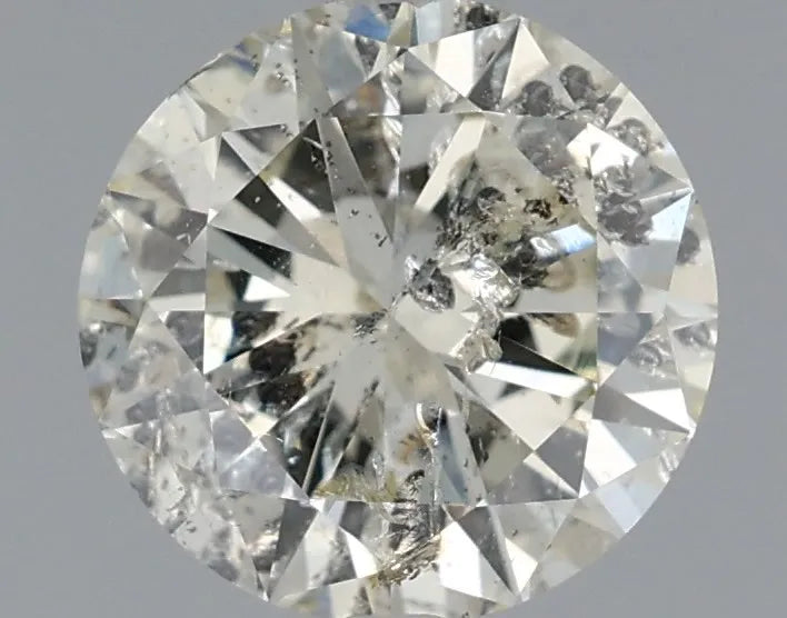 1.01ct Round Natural Diamond (Colour L, Clarity I1, Cut VG, IGI Certified)