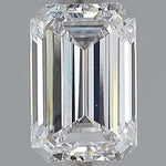 1.02ct Emerald Lab Grown Diamond (Colour D, Clarity SI1, IGI Certified)